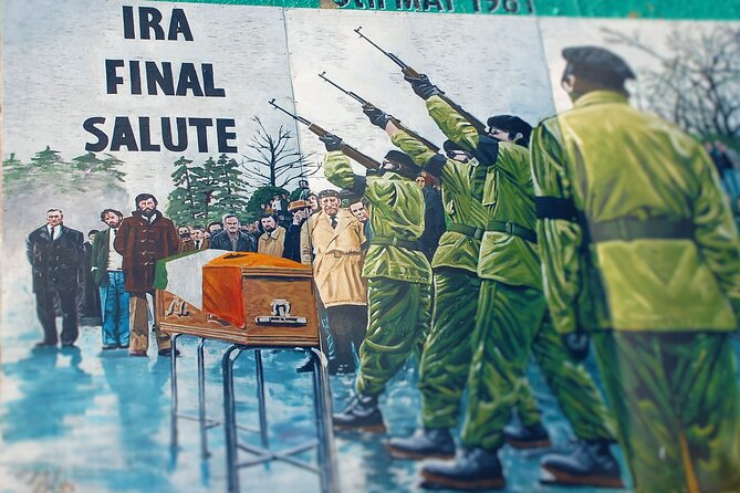 1 Hour Express Belfast Taxi/Cab Tour History, Murals, Troubles - Divis: the Falls Road and the Provisional IRA story thread