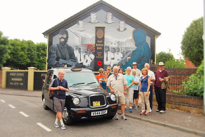 2 Hours Republican & Loyalist Mural Black Taxi Tour from Belfast - Key moments you’ll actually remember