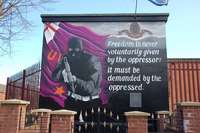 2 Hours Republican & Loyalist Mural Black Taxi Tour from Belfast - Stop 4: Clonard Monastery and the peace-process context