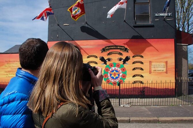 2 Hours Republican & Loyalist Mural Black Taxi Tour from Belfast - Stop 6: The Peace Wall moment (sign your name or write a quote)
