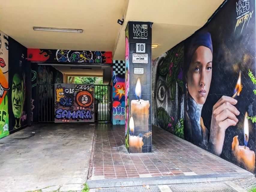 Alternative Berlin / Street art tour - Private group - Music history on the same street: punk, jazz, metal, and electronic