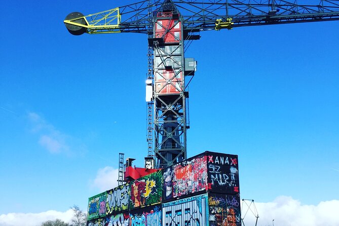 Amsterdam's Hidden Gems and Street Art Bike Tour - NDSM Wharf: Industrial Shipyard Structures and Street Art You Can Actually Feel