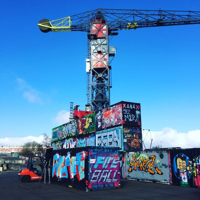 Amsterdam: Urban Bike Tour, Graffiti Art & Magnet Fishing - Amsterdam Noord and NDSM: Cranes, Shipyards, and Street Art That Actually Changes