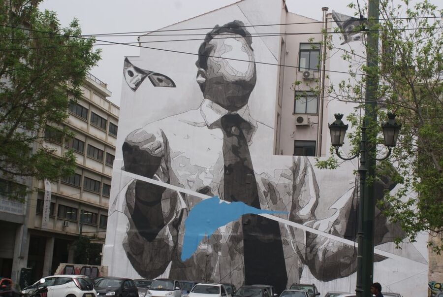 Athens: Greek Life and Street Art Electric Bicycle Tour - Finding the meeting point at Apostolou Pavlou 53