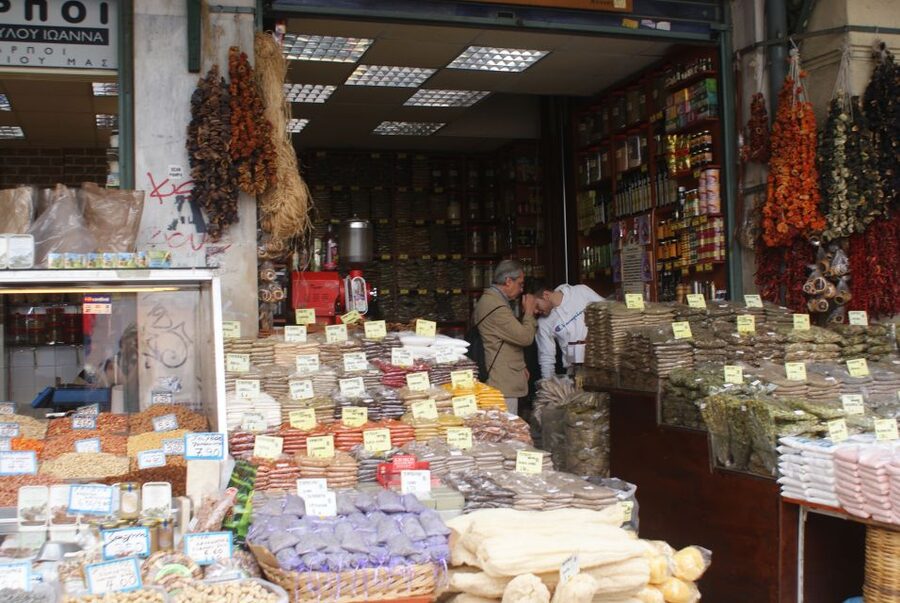 Athens: Greek Life and Street Art Electric Bicycle Tour - Fish and meat markets: the everyday Athens stop you’ll remember