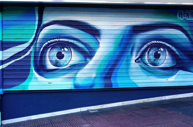 Athens Street Art - Private Walking Tour - Stop 3: Psyrri and the street-art “who’s talking” moment