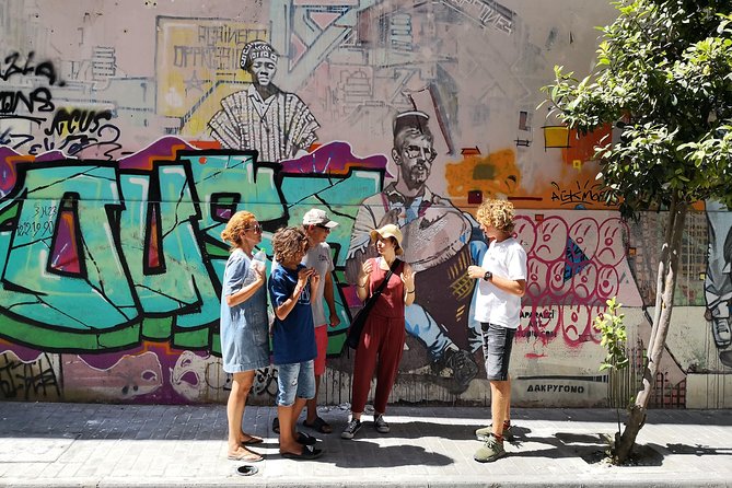 Athens Urban Street Art Tour - Stop 4: Omonoia’s Older Murals for Meaning That’s Been Here a While