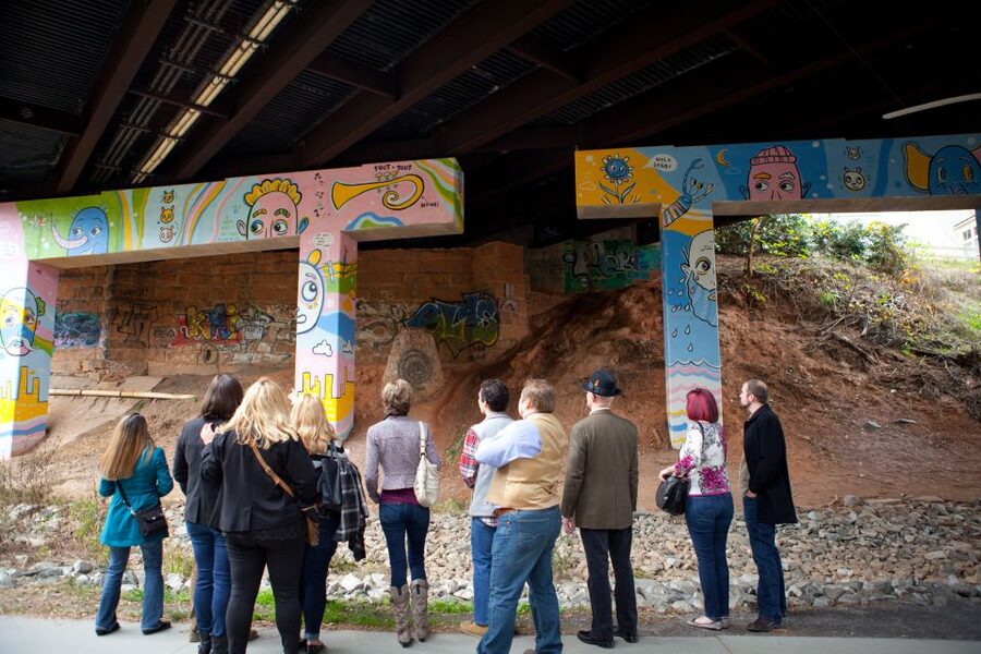 Atlanta: Beltline Food, Street Art, and History Walking Tour - Beltline Eastside Trail murals: the photo stops actually make sense