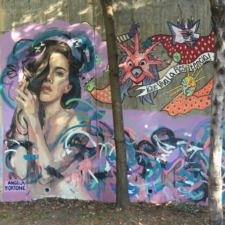 Atlanta Street Art and BeltLine Tour with Happy Hour and Activity - Stop 1 on Carroll Street SE: Cabbagetown and the art categories that change everything