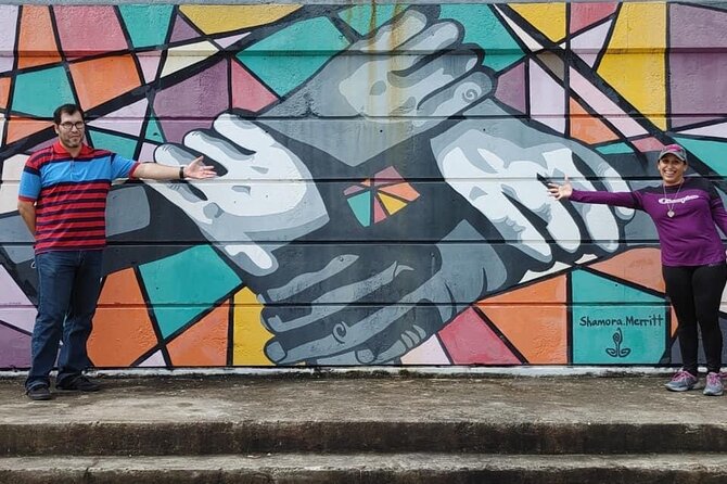 Atlanta Walking Mural Tour - Niki Zarrabi and the Trap Art God angle