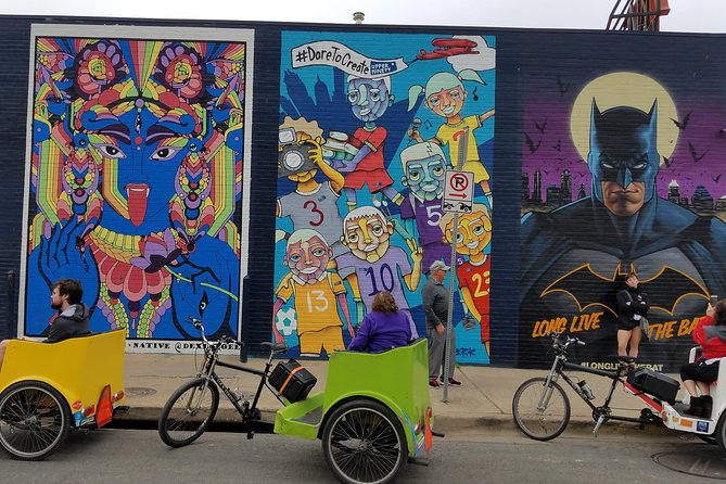 Austin Mural Selfie Tour by Pedicab - Stop-by-stop: your mural selfie route across Austin