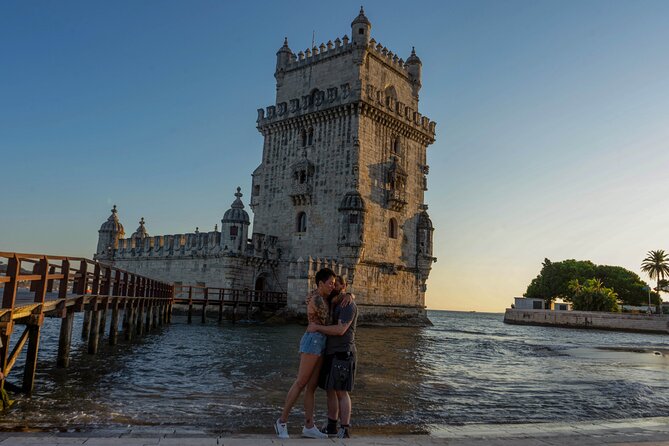 Authentic Lisbon: 4h Tuk Tuk Tour of Lisbon and Belém Secret Gems - Torre de Belém: the postcard icon, with a paywall choice