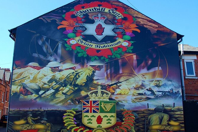 Award Winning Private 2 Hour Belfast Political Black Taxi Tour - Stop 3: Divis Street International Mural Wall and Global Solidarity