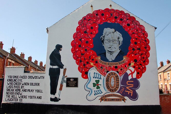 Award Winning Private 2 Hour Belfast Political Black Taxi Tour - Stop 4: Clonard Monastery, WWII Shelter, and Adams–Hume Talks