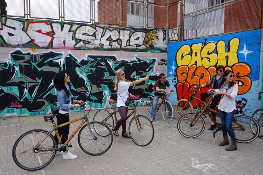 Barcelona: 3.5-Hour Street Art Tour by Bamboo Bike - Peddaling Into Poble Nou and the Industrial Neighborhood Mood