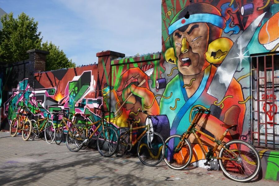 Barcelona: 3.5-Hour Street Art Tour by Bamboo Bike - Start at By-Cycle (Carrer Notariat) and get your bearings fast