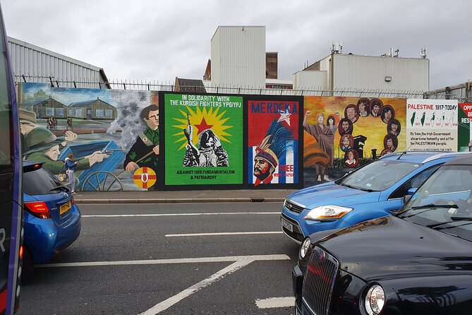 Belfast Cab Tour of Peacewalls, Murals and the Famous Titanic Slips - Belfast Castle: lunch time with city-wide views from Cave Hill