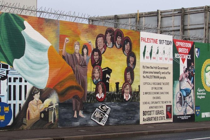 Belfast: Murals Taxi Tour - Peace Line and Peace Wall: The Boundary You Can Touch