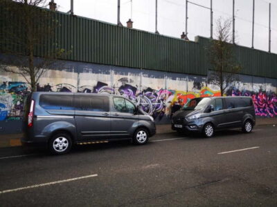 Belfast: Political Mural Taxi Tour - One Hour, Four Stops: How the Route Works in Real Time