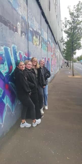 Belfast: Political Mural Taxi Tour - The Falls Road Photo Stop: Where You Learn to Look Carefully
