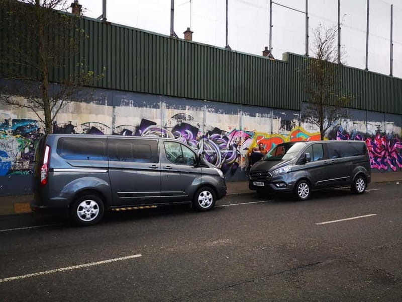 Belfast: Political Mural Taxi Tour - One Hour, Four Stops: How the Route Works in Real Time