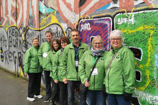 Belfast's Political Mural Taxi Tour - Stop 3: Peace Gates and the Peace Wall message of peace