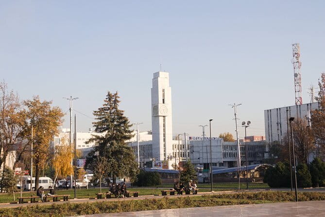 Bishkek Street Murals , Mosaics Arts and Kyrgyz Nomadic History - Kyrgyz State Philharmonic Hall and DOXA group murals