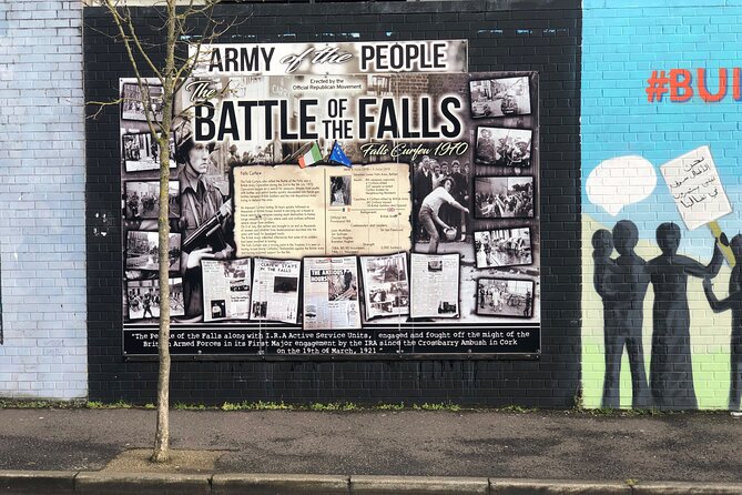Black Taxi Tour of Belfast – Politics, Murals peace walls Tour - Bombay Street Memorial Garden: When the Tour Turns Quiet and Personal