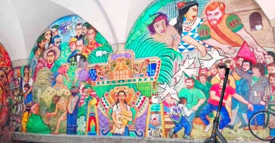 Bologna: Street Art Tour on Electric Bike - Getting the story right: seeing the oldest mural first