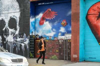 Brooklyn street art and hipster culture tour in French - Stop One in Bushwick: Street Art Like an Open-Air Museum
