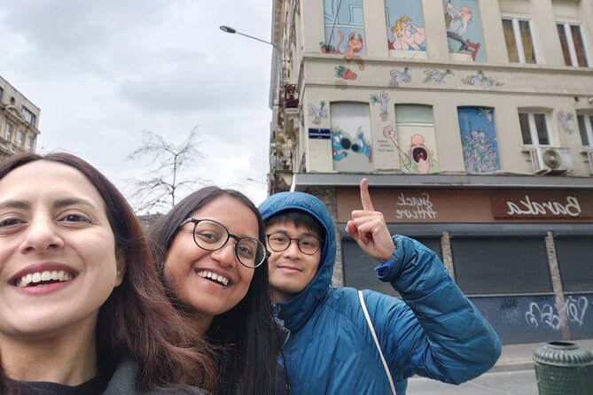 Brussels "Land of Comics": Street Art & Walking Tour - First stop: Royal Theatre of the Galleries (set your tone early)