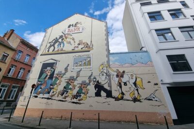 Brussels through its comics murals - Where you start: Hilton Brussels Grand Place and an easy start