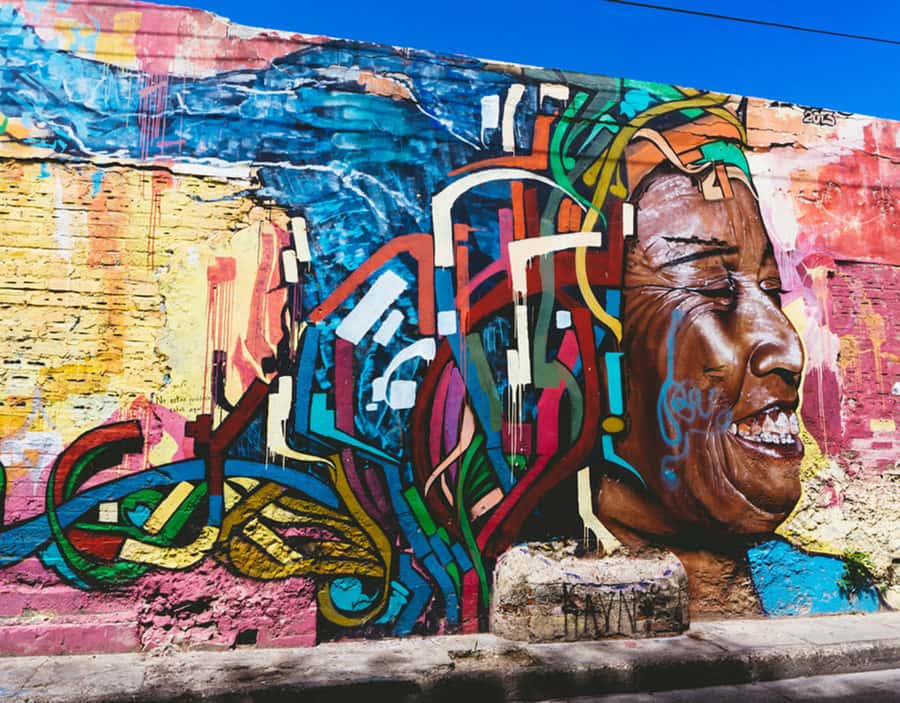 Cartagena: Graffiti Tour in Getsemani - Walking Calle de la Media Luna, Calle San Juan, Calle Larga