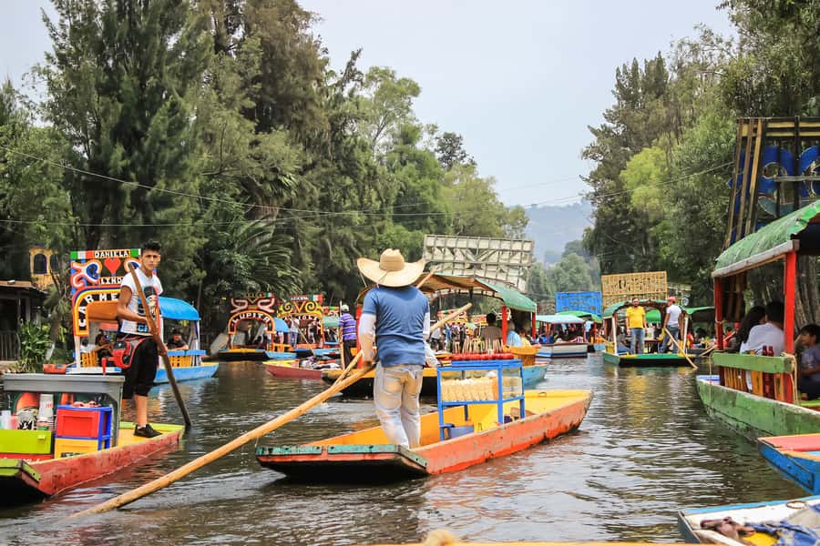 CDMX: Xochimilco, Coyoacan, Frida Kahlo Museum & Murals Tour - Xochimilco’s trajinera ride: the UNESCO canal experience you’ll remember