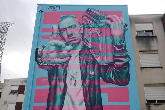Discover Lisbon's Best Street Art - Lisbon mural hotspot: Eduardo Kobra’s huge-scale impact