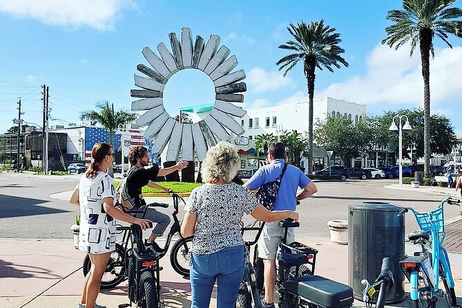 E-Bike Guided Tour Downtown St Pete: Sights & Murals - Stop 5: St. Pete Pier History and the Best Water-Edge Break