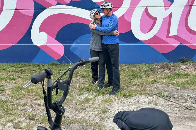E-Bike Guided Tour Downtown St Pete: Sights & Murals - Stop 1: Flora Wylie Park, Sundial, and Coffee Pot Bayou