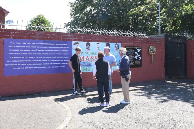 Falls road Murals Walking Tour with former prisoners - The Bobby Sands mural stop: symbols, slogans, and street-level context