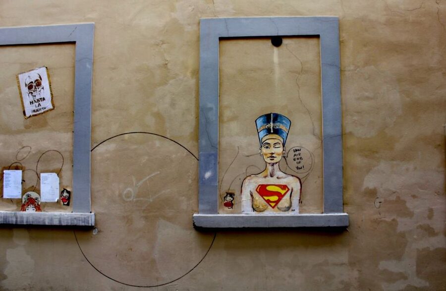 Florence: Street Art Tour - Santa Maria Novella: Murals in a Real Public Square