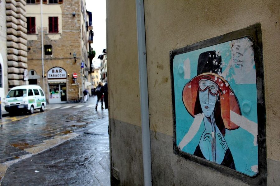 Florence: Street Art Tour - CLET Studio: Seeing Street Art Through the Artist Lens
