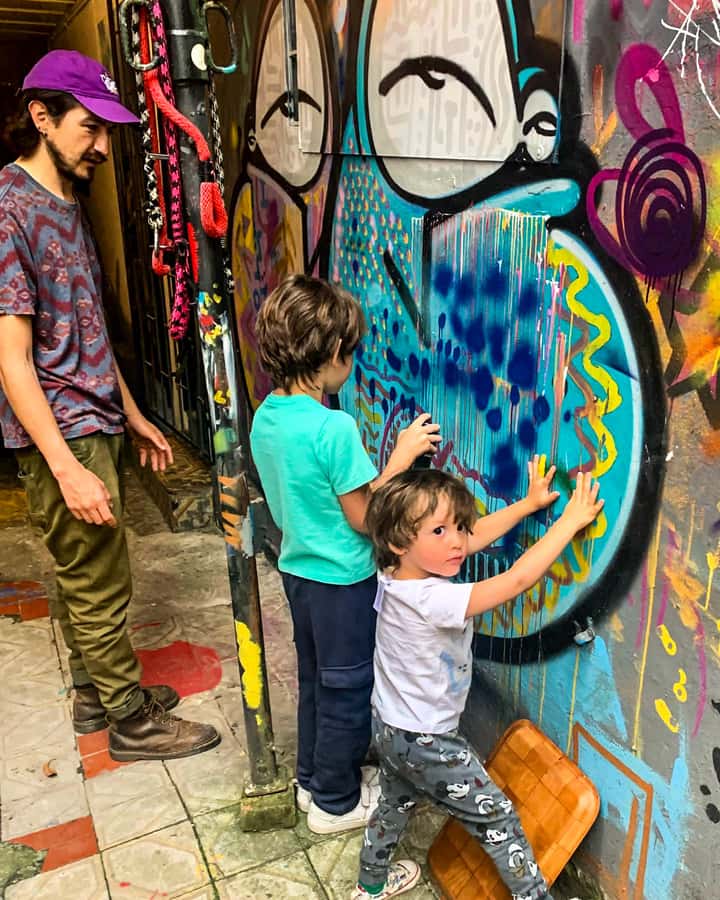 Fun Graffiti Workshop: The Art of Aerosol and Color - Learning Spray Control: Gradients, Nozzles, and 3D Effects