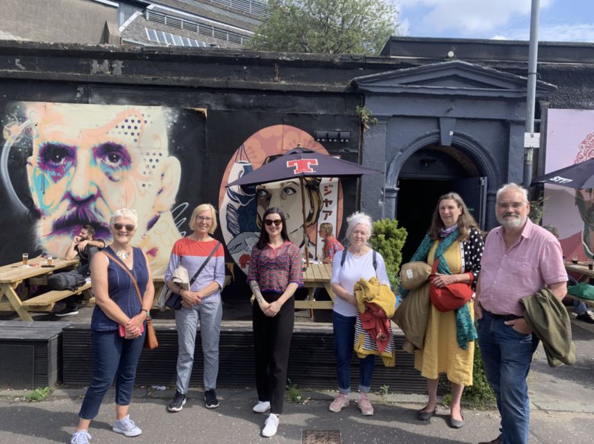 Glasgow: Private Street Art Walking Tour - Billy Connolly murals (#.09) and SPACEMAN (#5): when pop culture meets street art