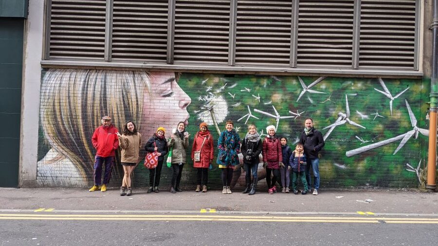 Glasgow: Street Art Guided Walking Tour - Wind Power (#12) and Bubbles (#19): why the names matter