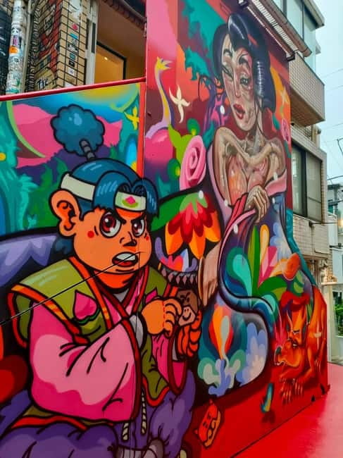 Graffiti in Tokyo Walking Tour: Shibuya and Harajuku - Harajuku in 10 minutes: a quick style shift, not a detour