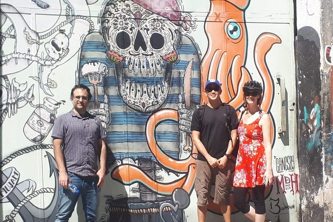 Graffiti & Urban Art Biketour w/ taco stop - Condesa DF: art-deco streets meeting contemporary murals