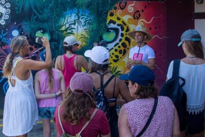 Guided Walking Street Art & Graffiti Tour in Jaco Costa Rica - Timing, distance, and what 2–3 hours really means