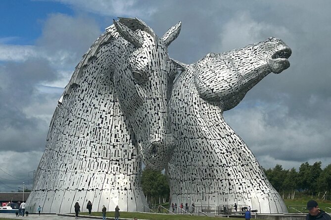 Highland Cows, Glasgow Cathedral, Murals, Kelpies Half Day Tour - The Kelpies and The Helix: the sculpture stop everyone remembers