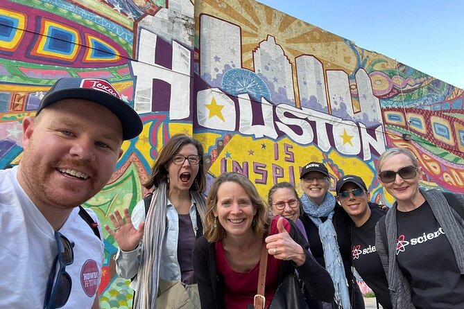 Howdy H-Town Street Art & Small Bar Tour - The Rice: architecture plus giant murals near Main Street