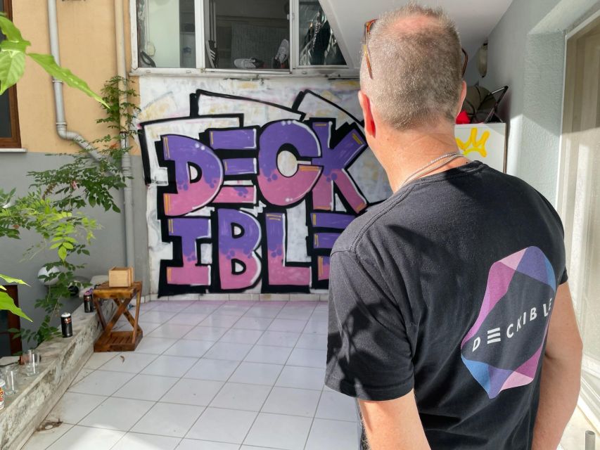 Istanbul: Do Street Art with Local Artists at Home Garden - Your Tag Moment: Sketch, Pick a Nickname, Then Spray