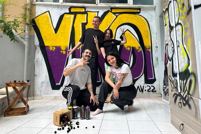 Istanbul Street Art Experience with Local Artists at Home Garden - Tools and safety basics: caps, masks, gloves, and control